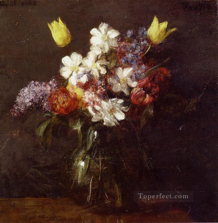 Flowers5 Henri Fantin Latour Oil Paintings